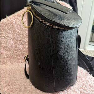 Danielle Nicole Black Backpack with Gold Accents